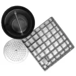 Roestvrij stalen vloerafvoergoot 400x400, zijdelingse uitgang - Image 5