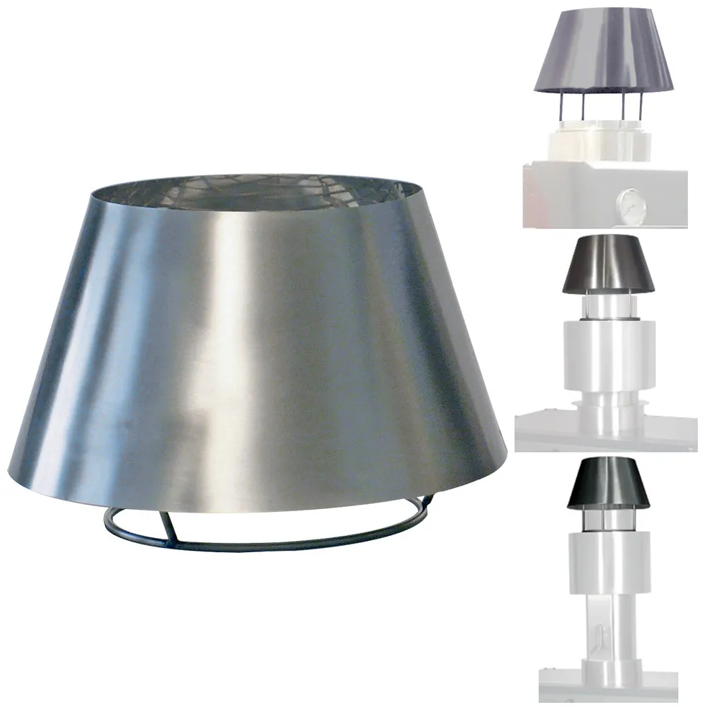 RVS schoorsteenkap (CBQ-060 & CBQ-075) - Main Image