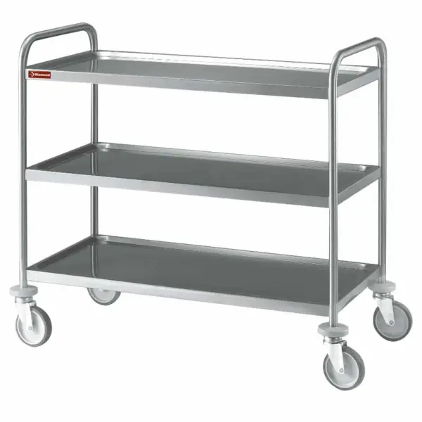 Serveerwagen RVS 3 niveau's - Main Image