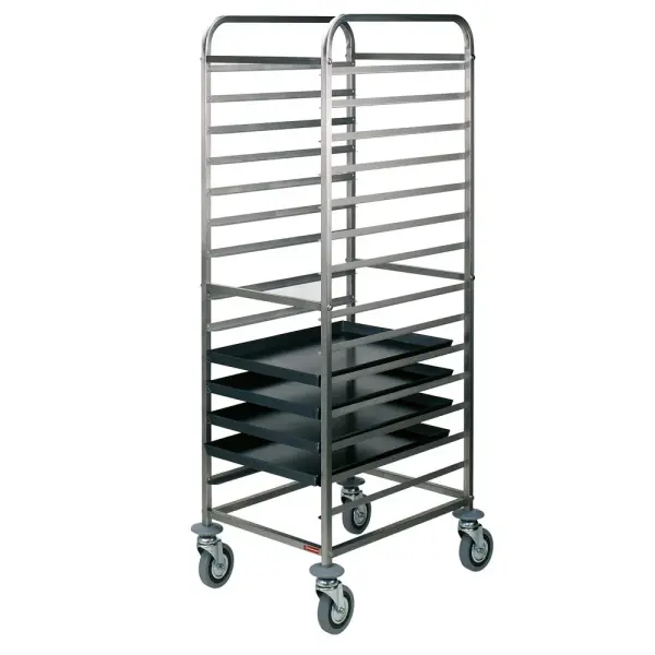 Silowagen, R.V.S. schalen, 14x 600x400 mm, 85 mm - Main Image