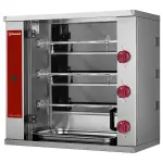 SMALL Vitroceramisch kippenspit, 3 spitten (9 kippen) - Main Image