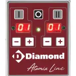 Spiraalkneder 85 liters, 2 snelheden, - Automatisch, digitaal, 2 wielen en 2 cilinders - Image 2