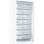 Statische vrieskast, glazen deur, 525 liter, GN2/1+600x400, roestvrij staal - Image 5