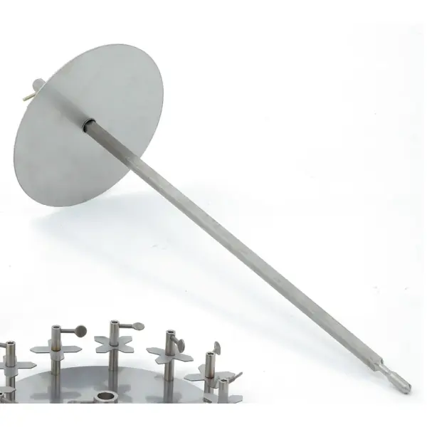 Supplementair spit 8x8, 40, schijf 210 mm & vlindermoer - Main Image