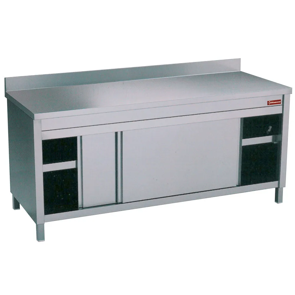 Tafel op kast met 2 schuifdeuren + ob - Main Image