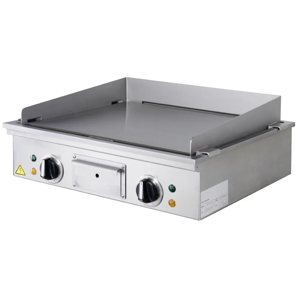 Teppanyaki elektrische plaat, 2 zones (2x 3,15 kW), tafelmodel - Main Image Teppanyaki elektrische plaat, 2 zones (2x 3,15 kW), tafelmodel - Main Image
