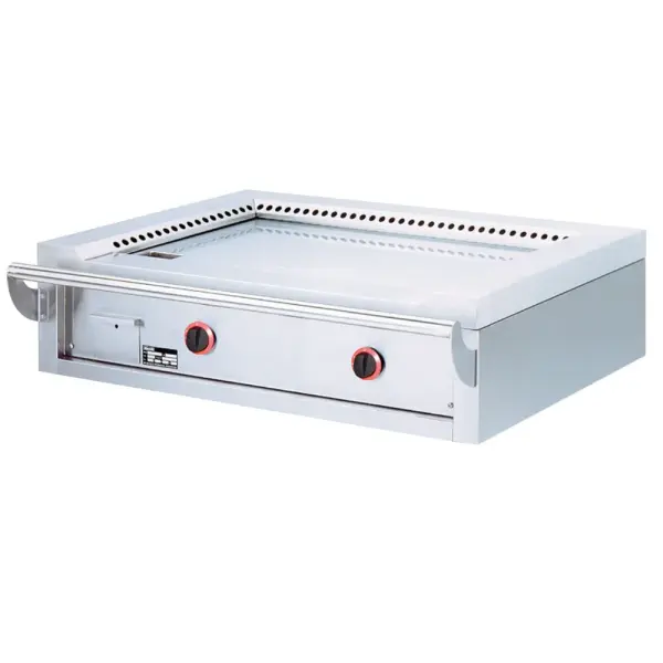 Teppanyaki gasplaat, 2 zones (2x 7 kW), tafelmodel -Top- - Main Image
