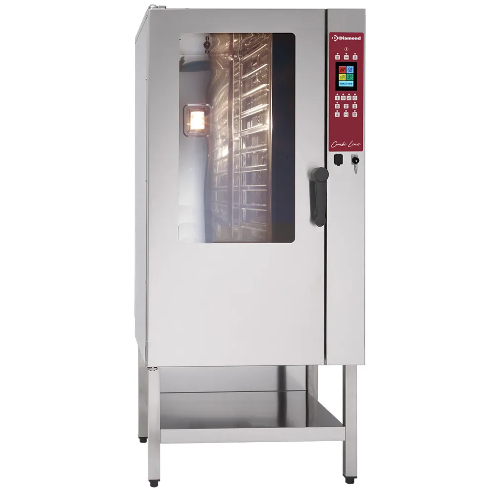 TOUCH SCREEN elektrische stoom/convectieoven, 15x GN 1/1 - AUTO-CLEANING - Main Image
