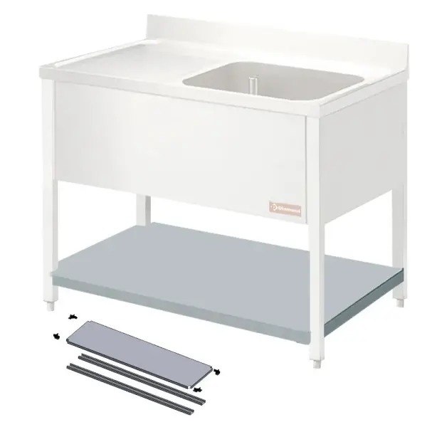 Tussentablet voor demonteerbare spoeltafel - Main Image