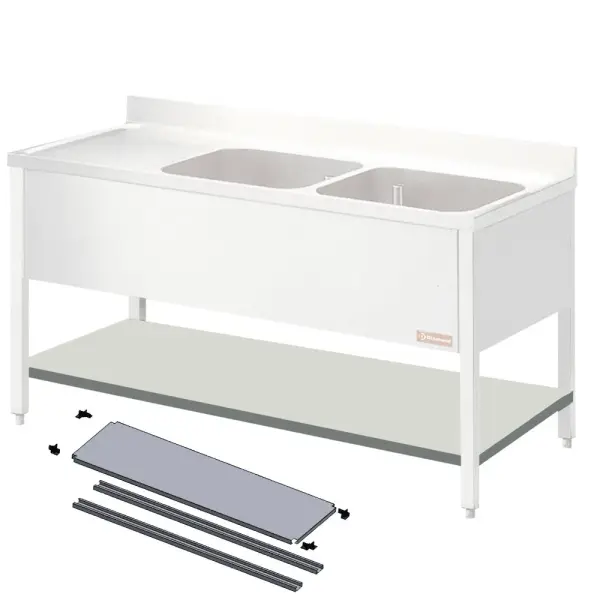 Tussentablet voor demonteerbare spoeltafel - Main Image