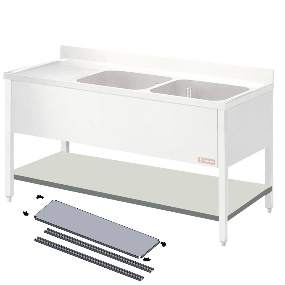 Tussentablet voor demonteerbare spoeltafel - Main Image