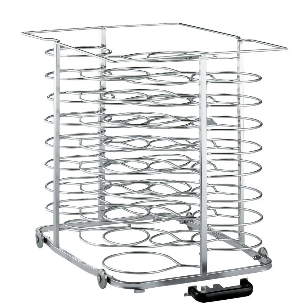 Uittrekbare lader met wielen, voor 51 borden (ø 300 mm) voor oven 10x GN 2/1 (ruimte 75 mm) - Main Image Uittrekbare lader met wielen, voor 51 borden (ø 300 mm) voor oven 10x GN 2/1 (ruimte 75 mm) - Main Image
