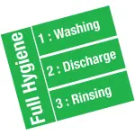 Vaatwasser mand 500x500mm "Full Hygiene", met doorlopende ontharder - Image 4