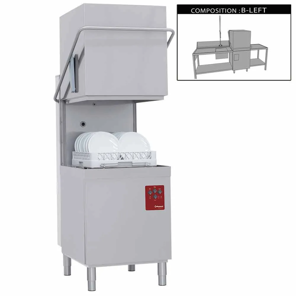 Vaatwasser met kap compleet, samengesteld uit : - Main Image Vaatwasser met kap compleet, samengesteld uit : - Main Image