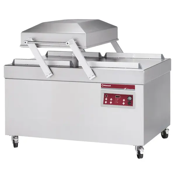 Vaccum machine, dubbele kamer 620x750xh210 mm. - Main Image