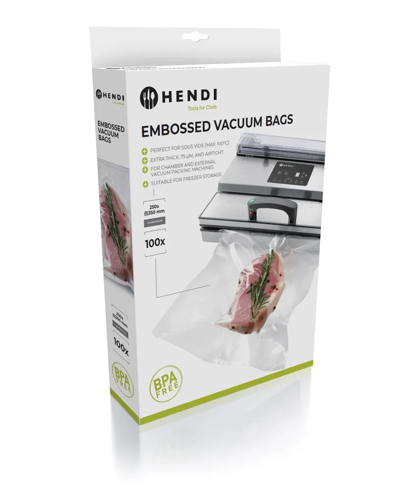 Vacuümverpakkingszakken met reliëf - Main Image