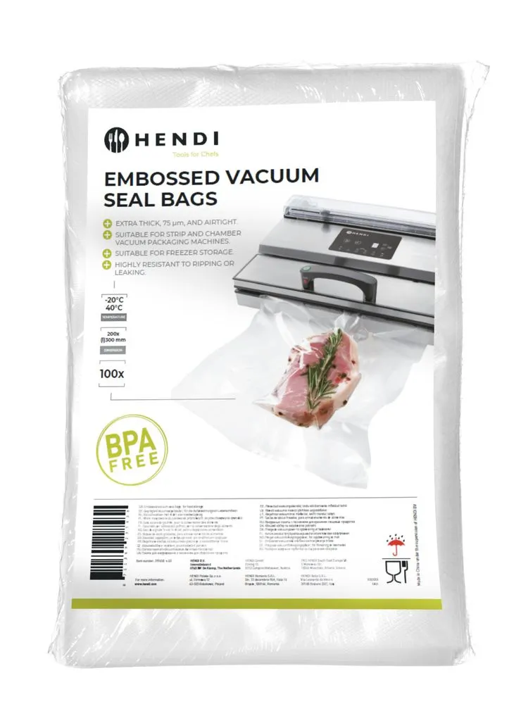 Vacuümverpakkingszakken met reliëf - Main Image