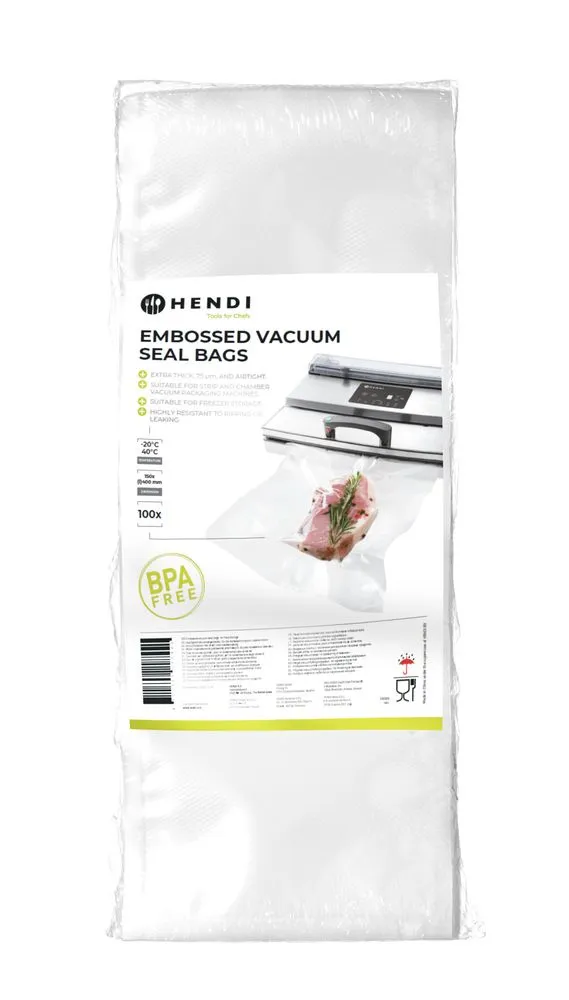 Vacuümverpakkingszakken met reliëf - Main Image