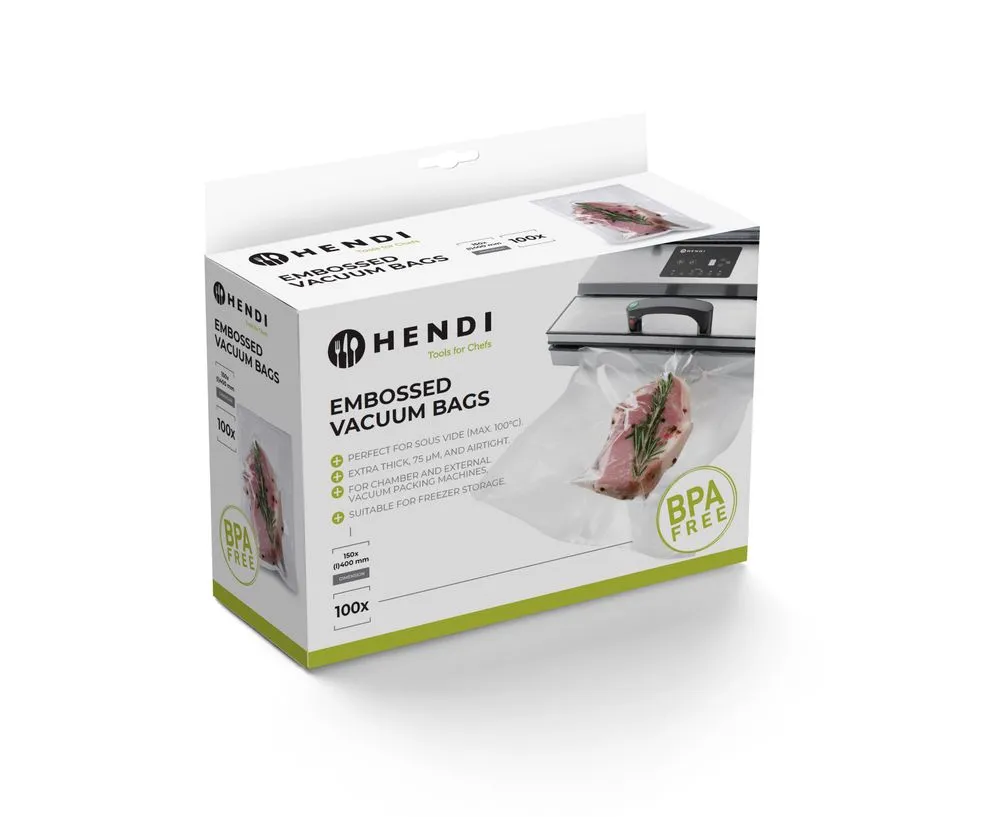 Vacuümverpakkingszakken met reliëf - Main Image