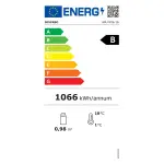 Verticale koelkastvitrine, 1 deur, 615 liter - ZWART - Image 2