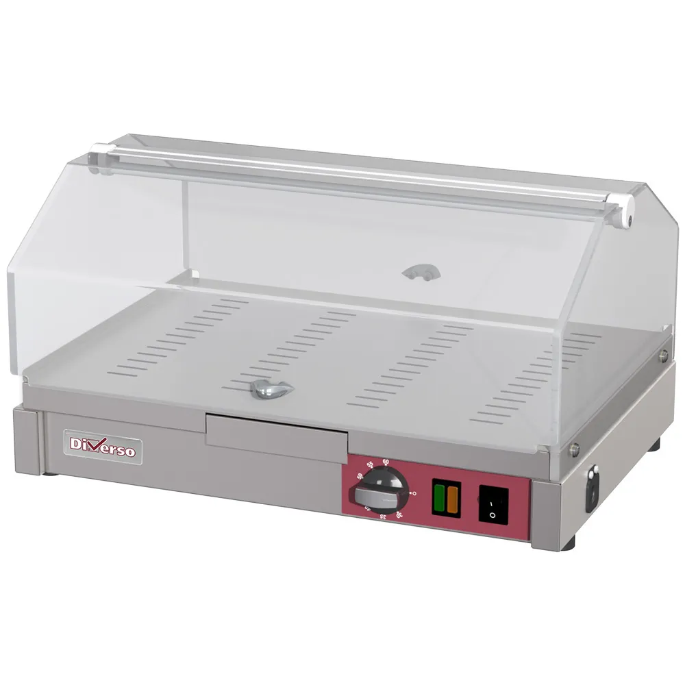 Verwarmde vitrinekast om neer te zetten, 1 niveau L500mm - Main Image