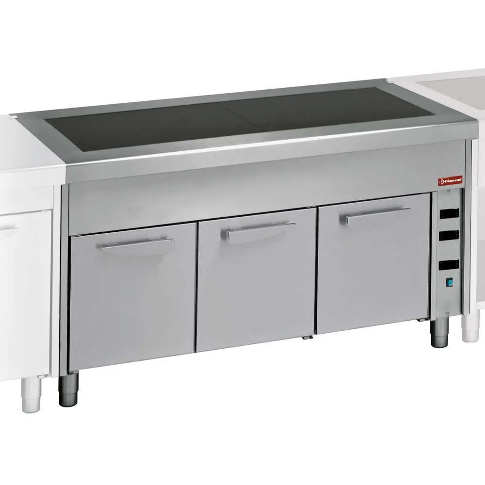 Vitro-keramisch element op warmkast 4x GN 1/1 - Main Image