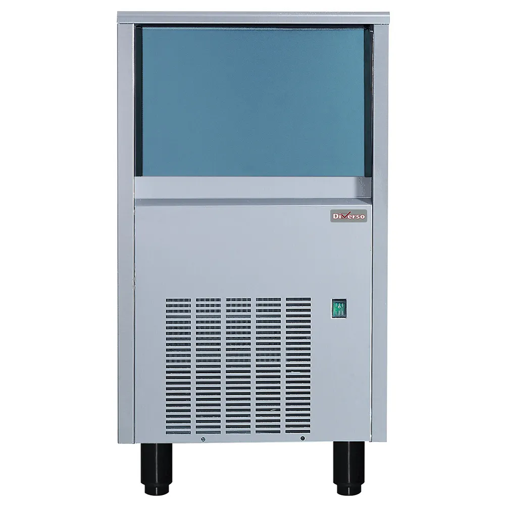 Volle ijsblokjesmachine (22 gr) 41kg/24h met reserve 15 kg roestvrij staal - Main Image