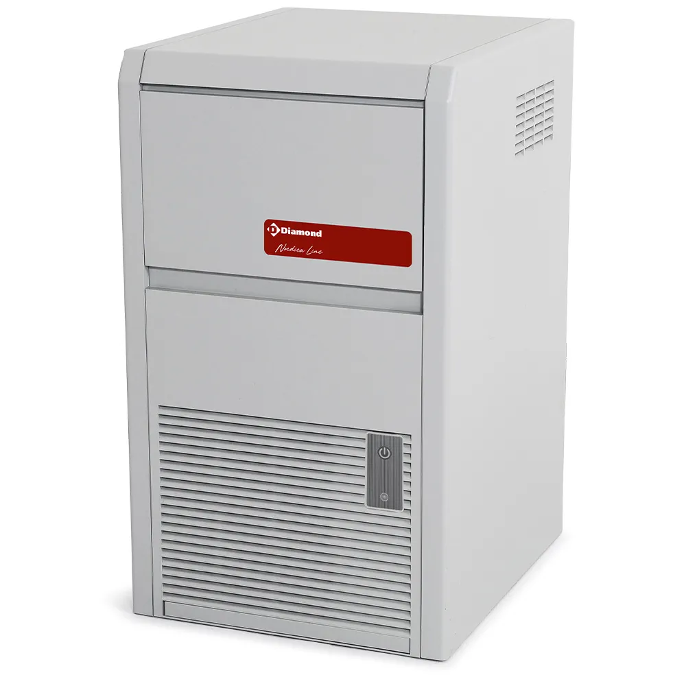 Volle ijsblokjesmachine 22 kg, met reserve - LUCHT - Main Image