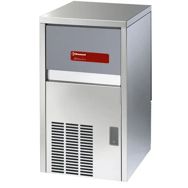 Volle ijsblokjesmachine 29 kg, met reserve - LUCHT - Main Image