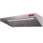 Volledige dampkap, (7/7-1500 M3/h) 120 Pa, verlichting, regelaar, 2x filters - Main Image