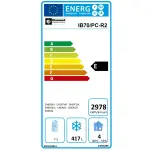 Vrieskast , EN 600x400mm, geventileerd, 1 deur - Image 2