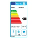 Vrieskast geventileerd 600 liter 1 deur GN2/1, op wielen, 2 met remmen - Image 3