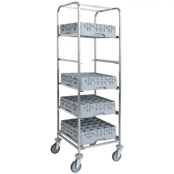 Wagen 5 niveaus voor vaatwassermanden 500x500 mm - Main Image