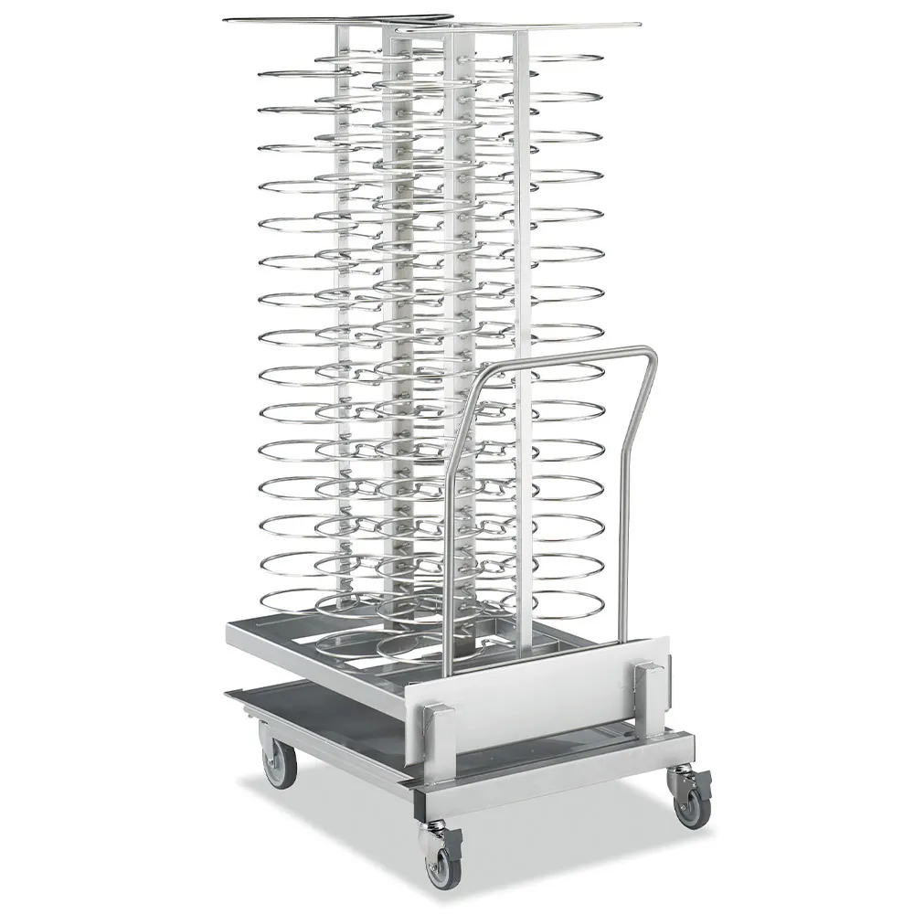 Wagen en uittrekbare lader, voor 92 borden (ø 300 mm) voor oven 20x GN 2/1 (ruimte 75 mm) - Main Image Wagen en uittrekbare lader, voor 92 borden (ø 300 mm) voor oven 20x GN 2/1 (ruimte 75 mm) - Main Image