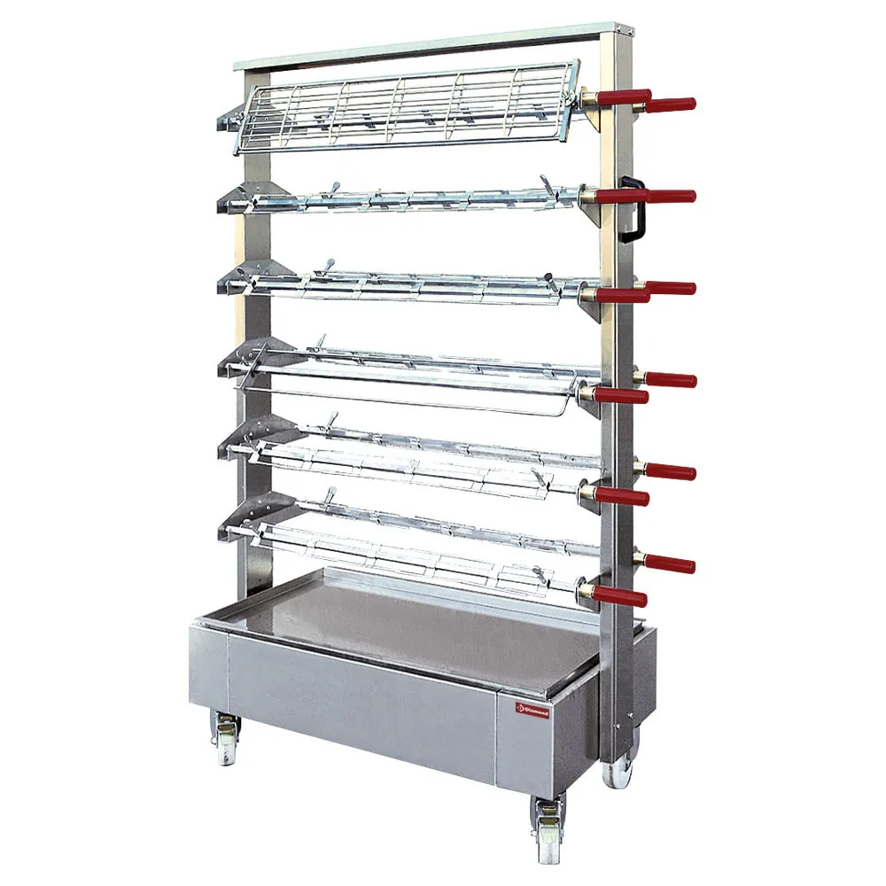 Wagen met struktuur voor 12 spitten te plaatsen - Main Image