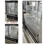 Warmte vitrine EN of GN, geventileerd, 2 niveaus, ZWART - Image 2