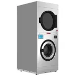 Wasmachine met super centrifuge 18 kg (El) + rotatieve droogkast 18 kg (El) TOUCH SCREEN - Image 2