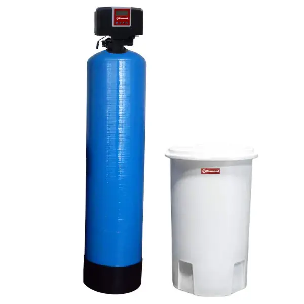 Waterontharder Chrono - en volumemeter, 60L., met uitwendige fles - Main Image