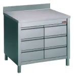 Werktafelkast met 6 laden GN1/1 - Main Image