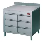 Werktafelkast met 6 laden GN1/1 - Main Image