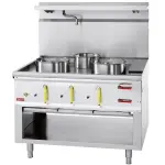 Wok-fornuis 3 branders met watergordijn - Main Image