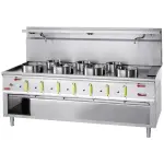 Wok-fornuis 7 branders met watergordijn - Main Image