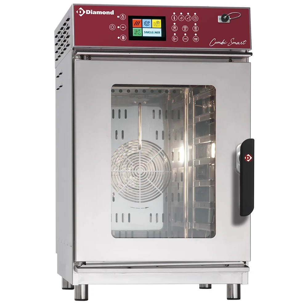 Combi-steamers met touchscreen