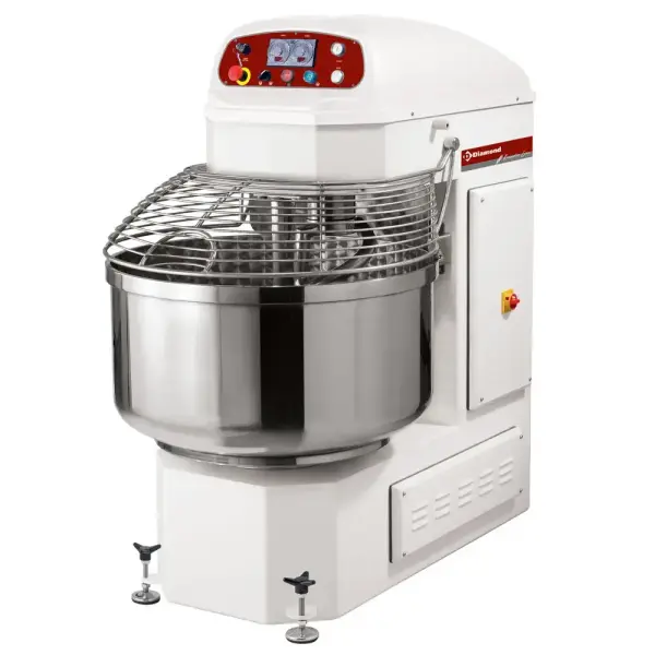Automatische bakkerstrog met spiraal, 2 snel., 2 timers, 2 motoren, 80 Kg. - Main Image