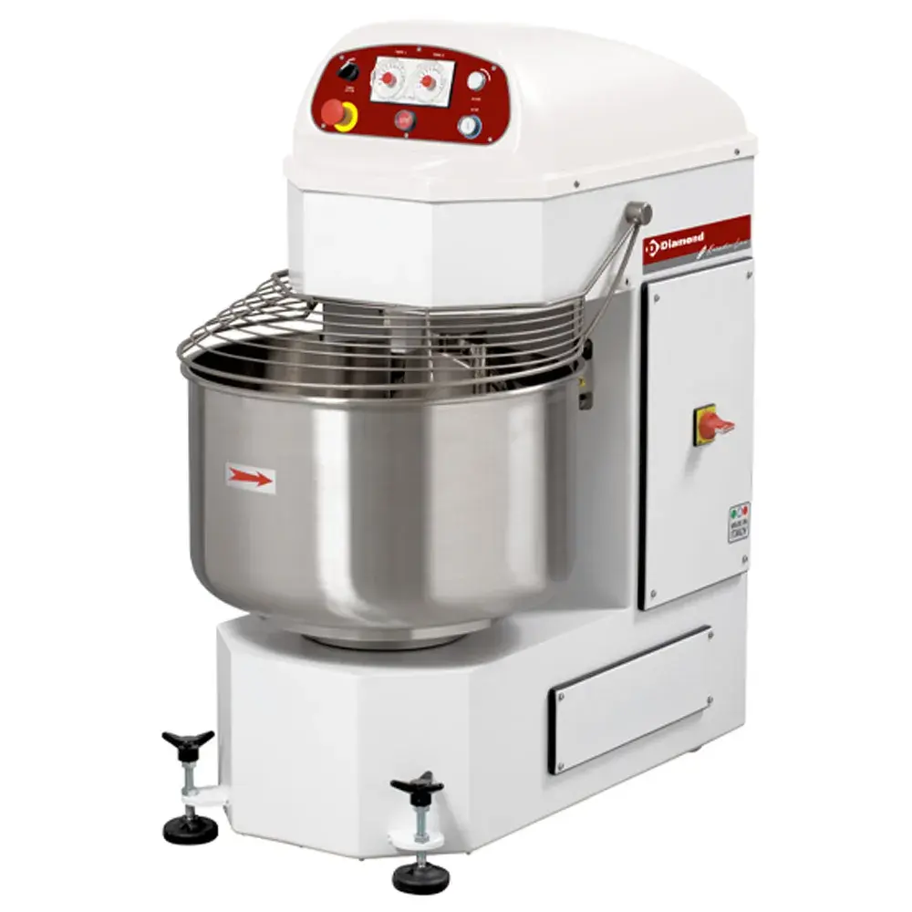 Automatische bakkerstrog met spiraal, 2 snelheden, 2 timers, 60 Kg. - Main Image