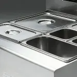Bain-marie elektrisch 8 GN 1/3 h150 mm TOP - Image 2