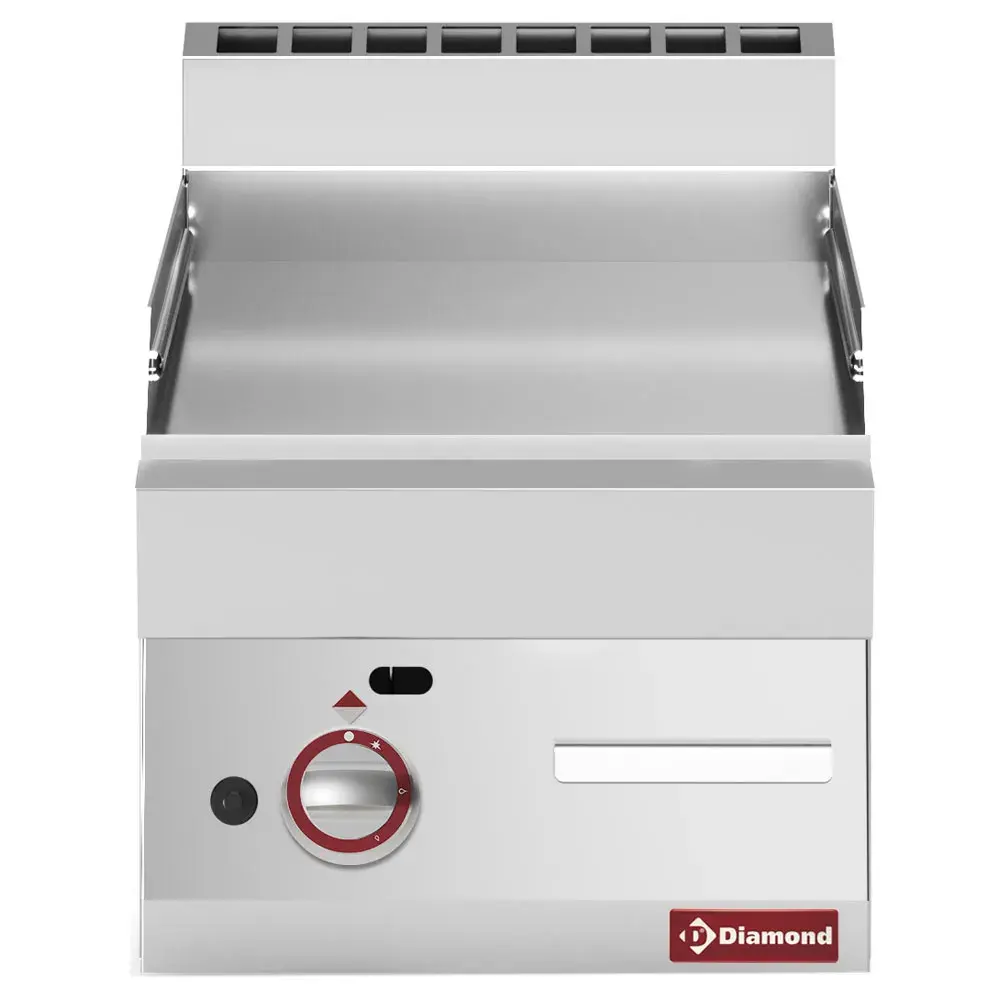 Bakplaat op gas met vlakke plaat -Top- - Main Image