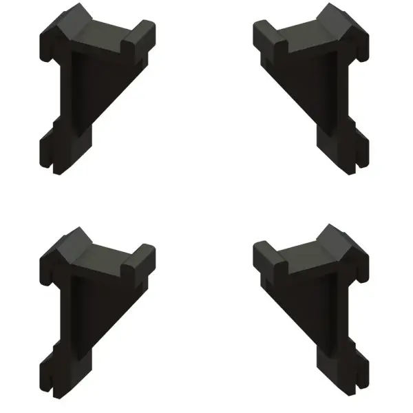 Clips (Kit 4 stuks) steunroosters - Main Image