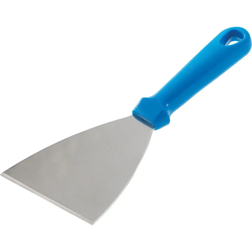 Driehoekige spatel "R.V.S.", geplastificeerd handvat - Main Image