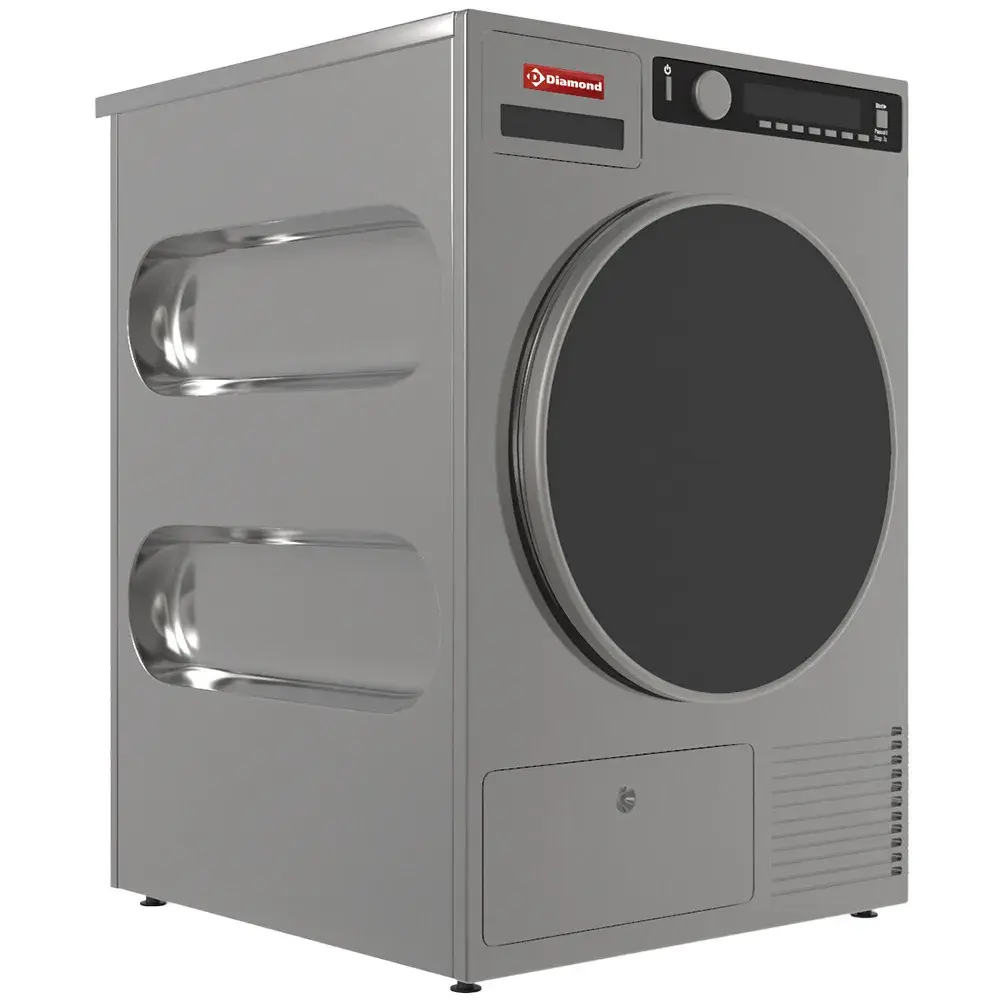 Droogkast 6,5 kg "inox-Titanium", met condensor - Main Image